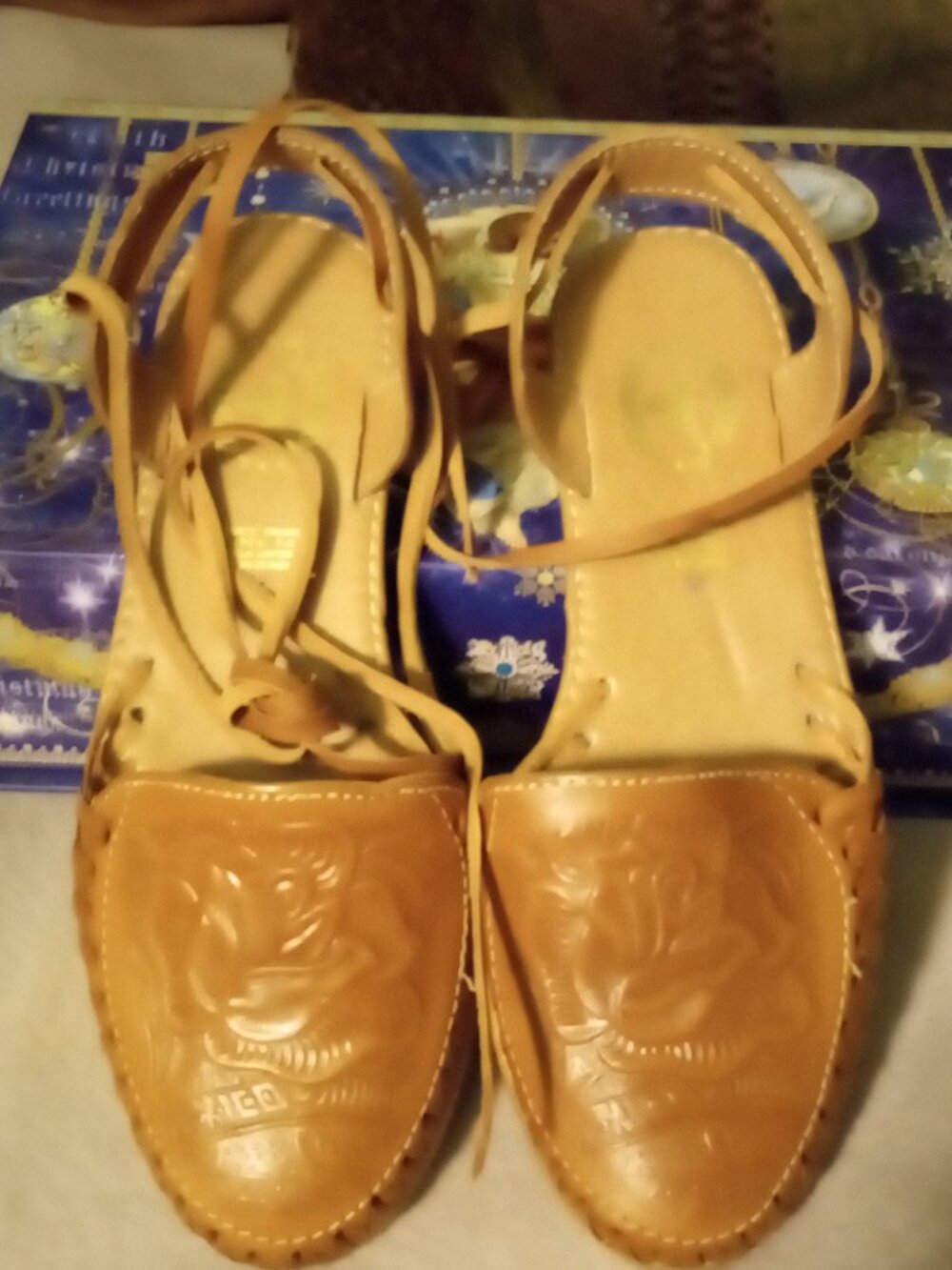 Rodeo Durango Leather Lace-ups Size 7.5